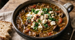 Грецький суп з баклажанів (Melitzanosoupa) – король літа