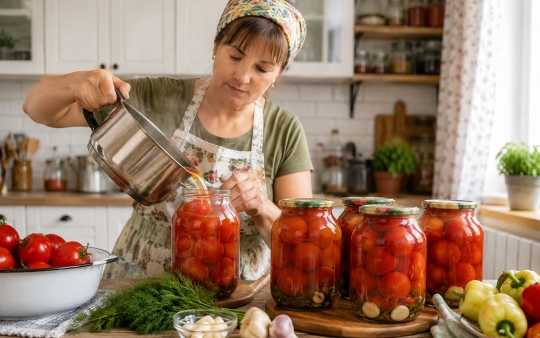 Як консервувати помідори, щоб не лопалися в банці